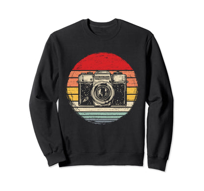 Camera Photographer Photography Sweatshirt - Custom Art Print Men Women - T-Shirt, Sweatshirt, Hoodie