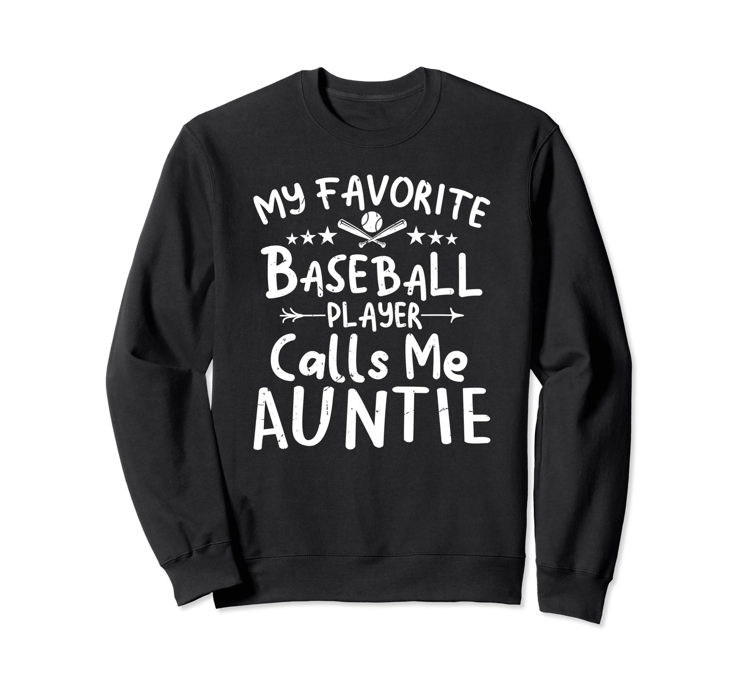 My Favorite Baseball Player Sweatshirt - Casual Everyday Wear for Adults - T-Shirt, Sweatshirt, Hoodie