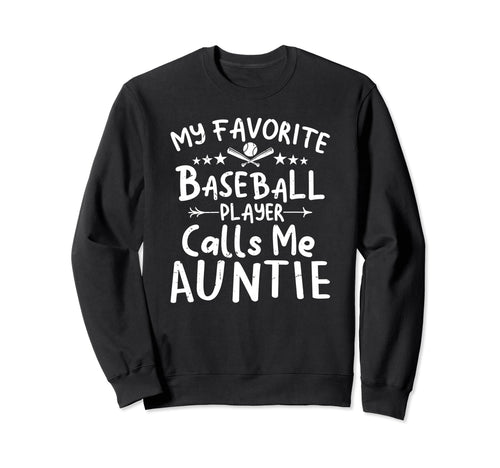 My Favorite Baseball Player Sweatshirt - Casual Everyday Wear for Adults - T-Shirt, Sweatshirt, Hoodie