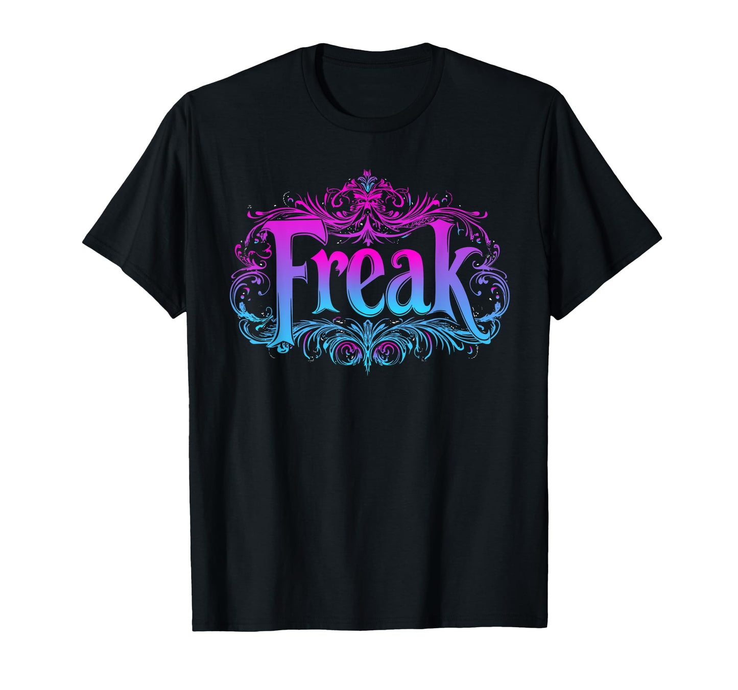 Freak Gothic Alt Grunge Hip Hop Y2K Emo T-Shirt - Trendy Graphic Men Women - T-Shirt, Sweatshirt, Hoodie