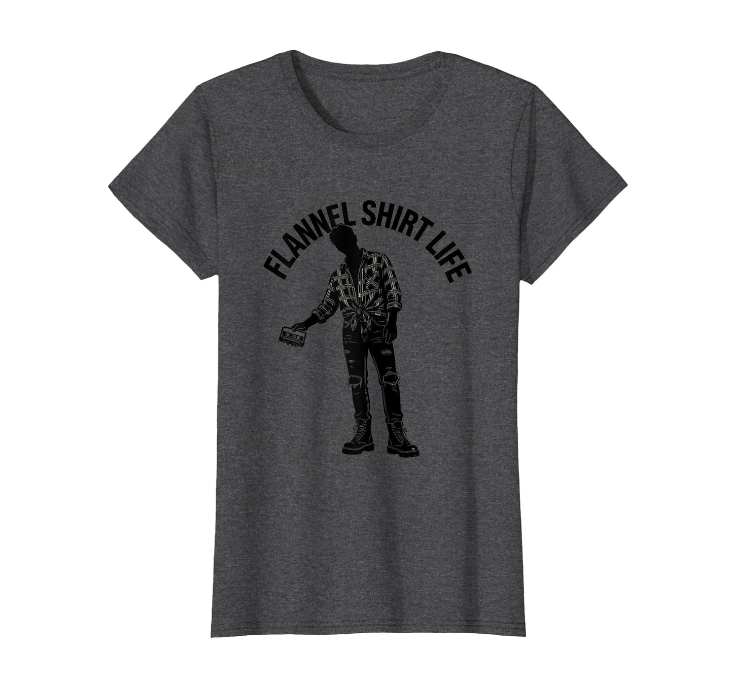 Flannel Life 90S Nostalgia T-Shirt - Unique Graphic Men Women - T-Shirt, Sweatshirt, Hoodie