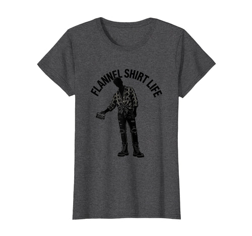 Flannel Life 90S Nostalgia T-Shirt - Unique Graphic Men Women - T-Shirt, Sweatshirt, Hoodie