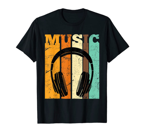 Headphones Music Hip Hop Rapper Rap T-Shirt - Aesthetic Graphic Men Women - T-Shirt, Sweatshirt, Hoodie