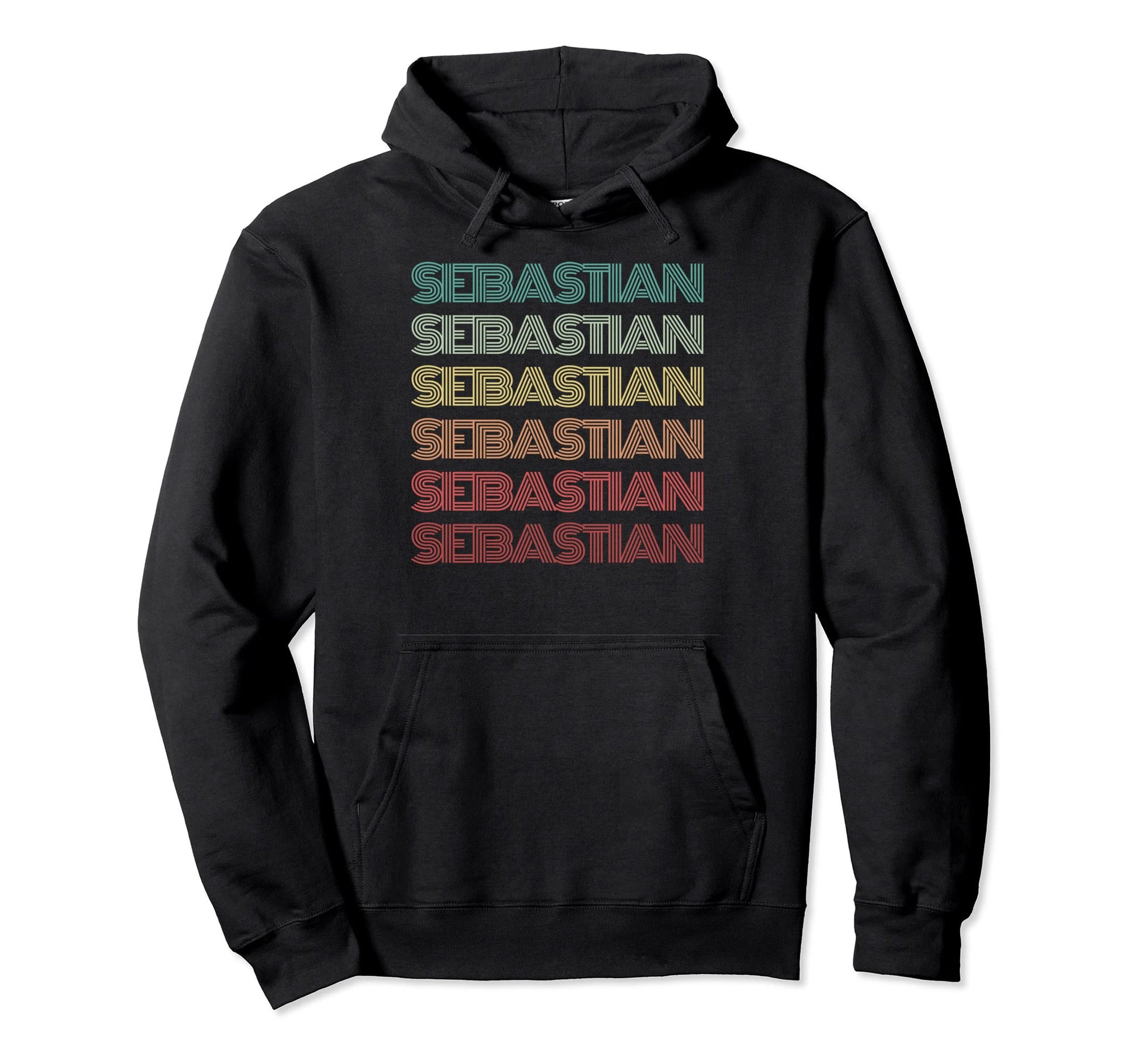 First Name Sebastian Personalized Hoodie - Casual Everyday Wear for Adults - T-Shirt, Sweatshirt, Hoodie