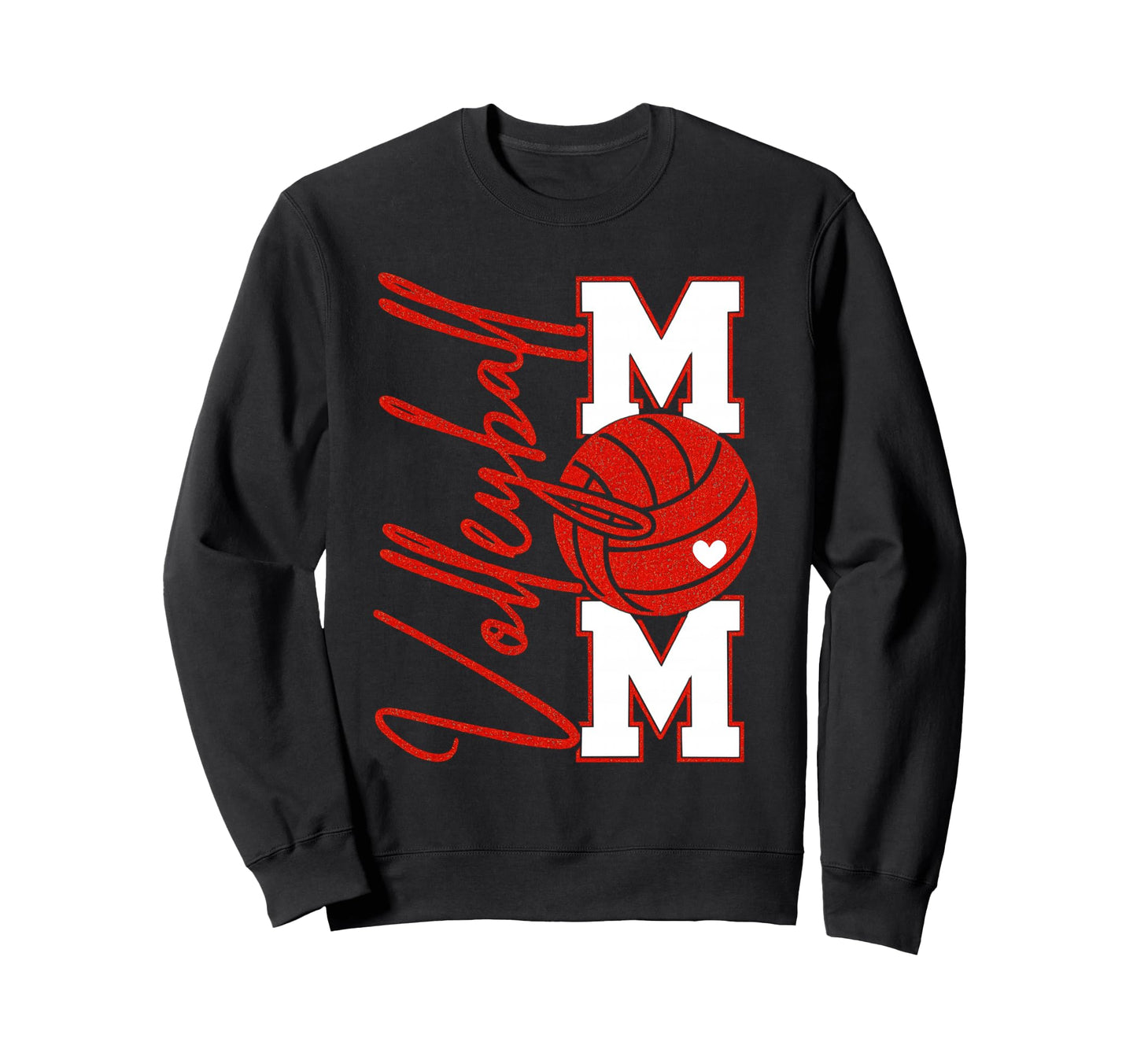 Volleyball Mom Game Day Mama Sweatshirt - Casual Everyday Wear Men Women - T-Shirt, Sweatshirt, Hoodie