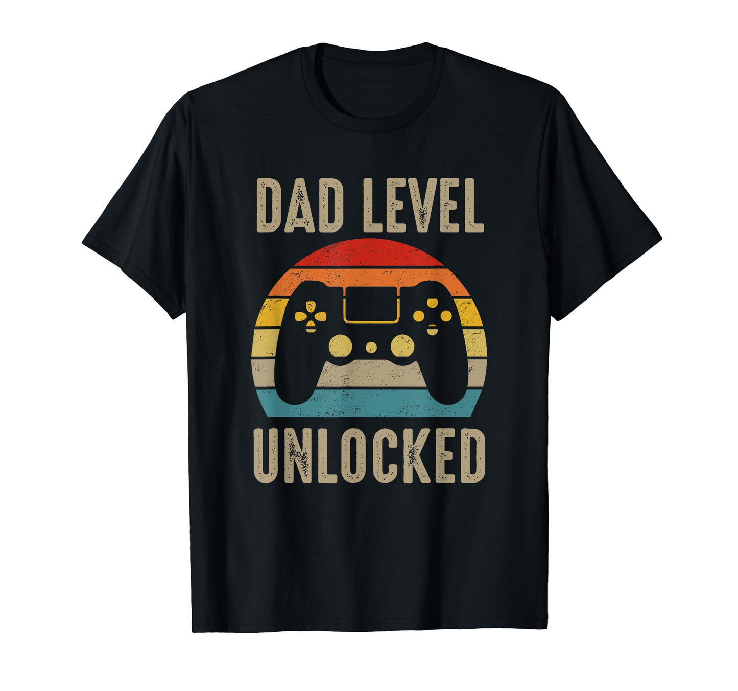 Dad Level Unlocked Funny New Dad Video T-Shirt - Trendy Graphic Unisex - T-Shirt, Sweatshirt, Hoodie