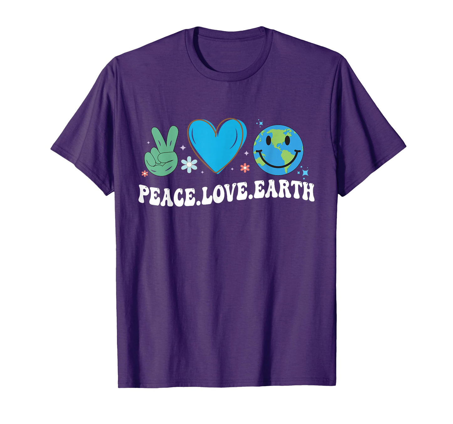 Peace Love Earth Day T-Shirt - Unique Graphic for Adults - T-Shirt, Sweatshirt, Hoodie