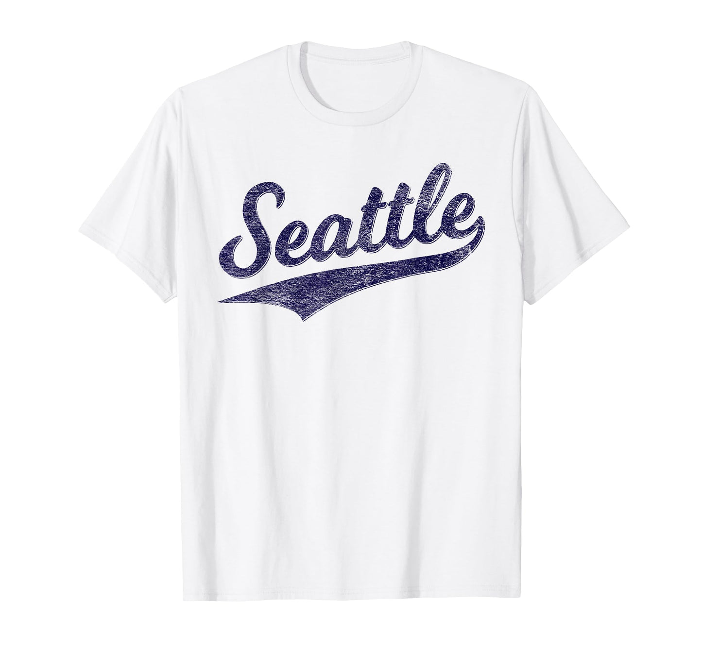 Seattle Washington Varsity Script T-Shirt - Aesthetic Graphic Men Women - T-Shirt, Sweatshirt, Hoodie