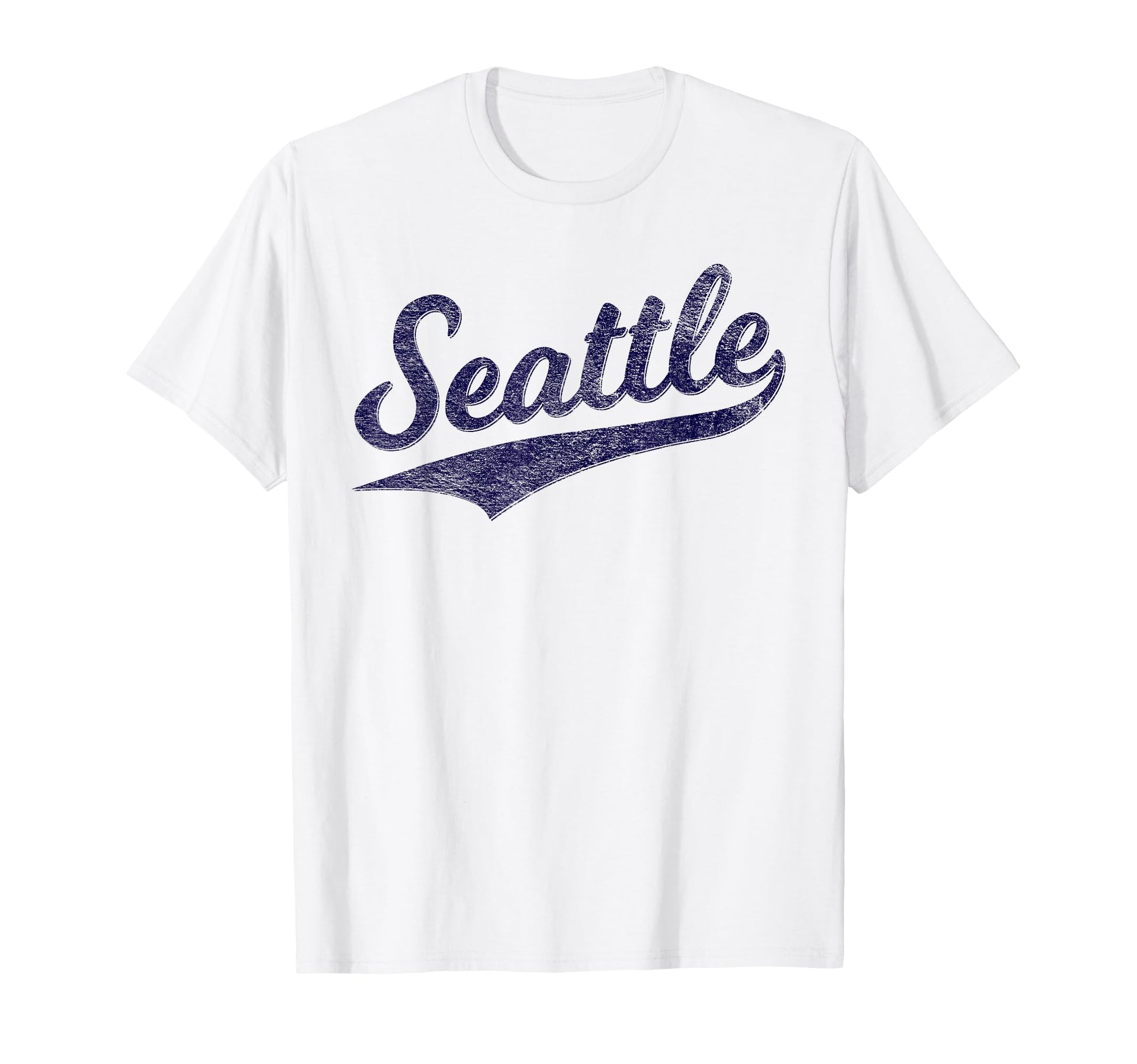 Seattle Washington Varsity Script T-Shirt - Aesthetic Graphic Men Women - T-Shirt, Sweatshirt, Hoodie