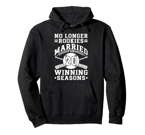 20Th Wedding Anniversary Baseball Hoodie - Casual Everyday Wear for Adults - T-Shirt, Sweatshirt, Hoodie