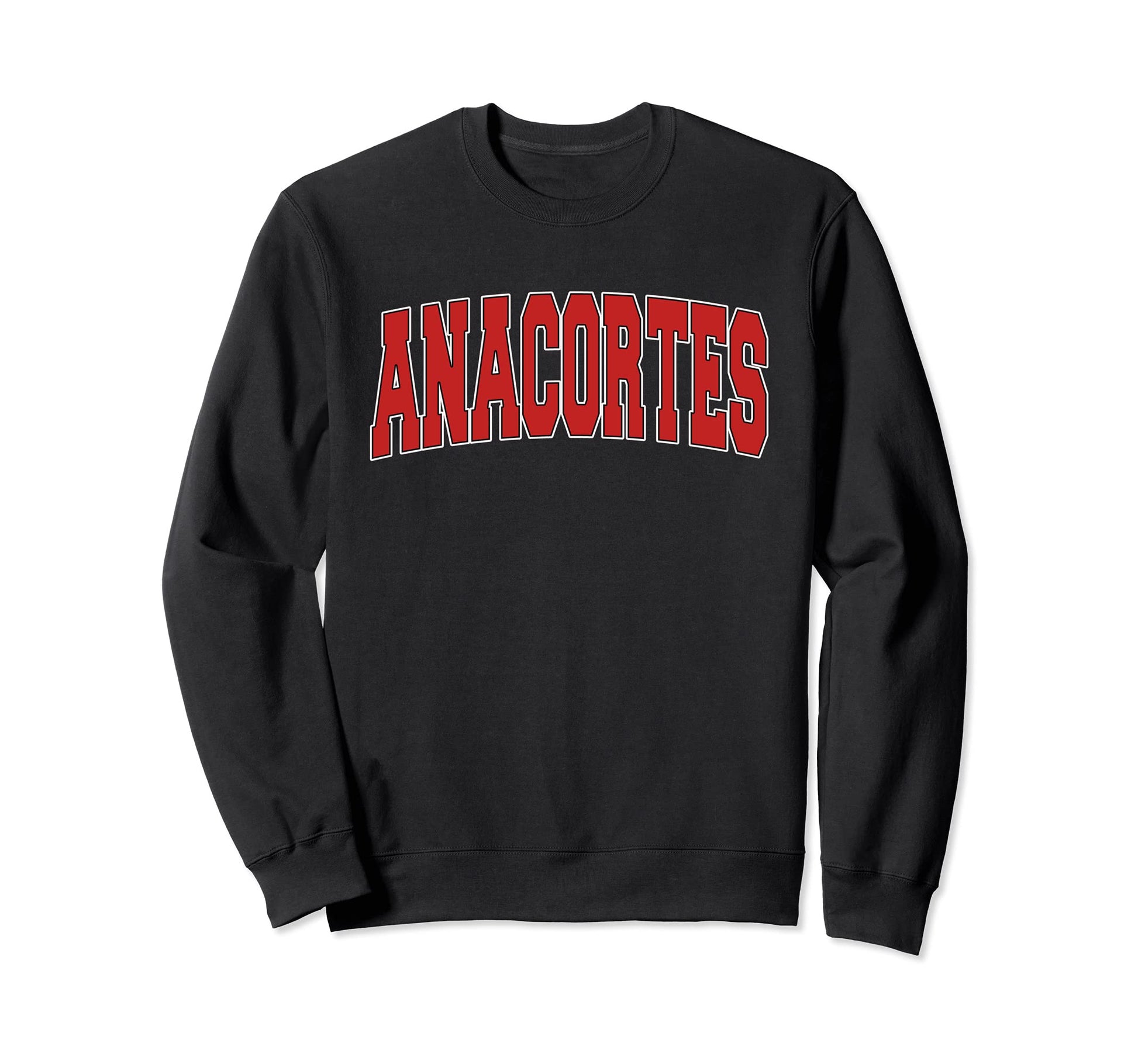 Anacortes Wa Washington Varsity Usa Sweatshirt - Trendy Graphic for Adults - T-Shirt, Sweatshirt, Hoodie