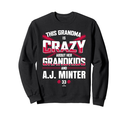 Grandma Crazy J Minter Atlanta Sweatshirt - Fun Novelty Design Unisex - T-Shirt, Sweatshirt, Hoodie