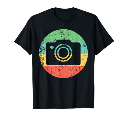 Photographer Camera T-Shirt - Custom Art Print for Adults - T-Shirt, Sweatshirt, Hoodie