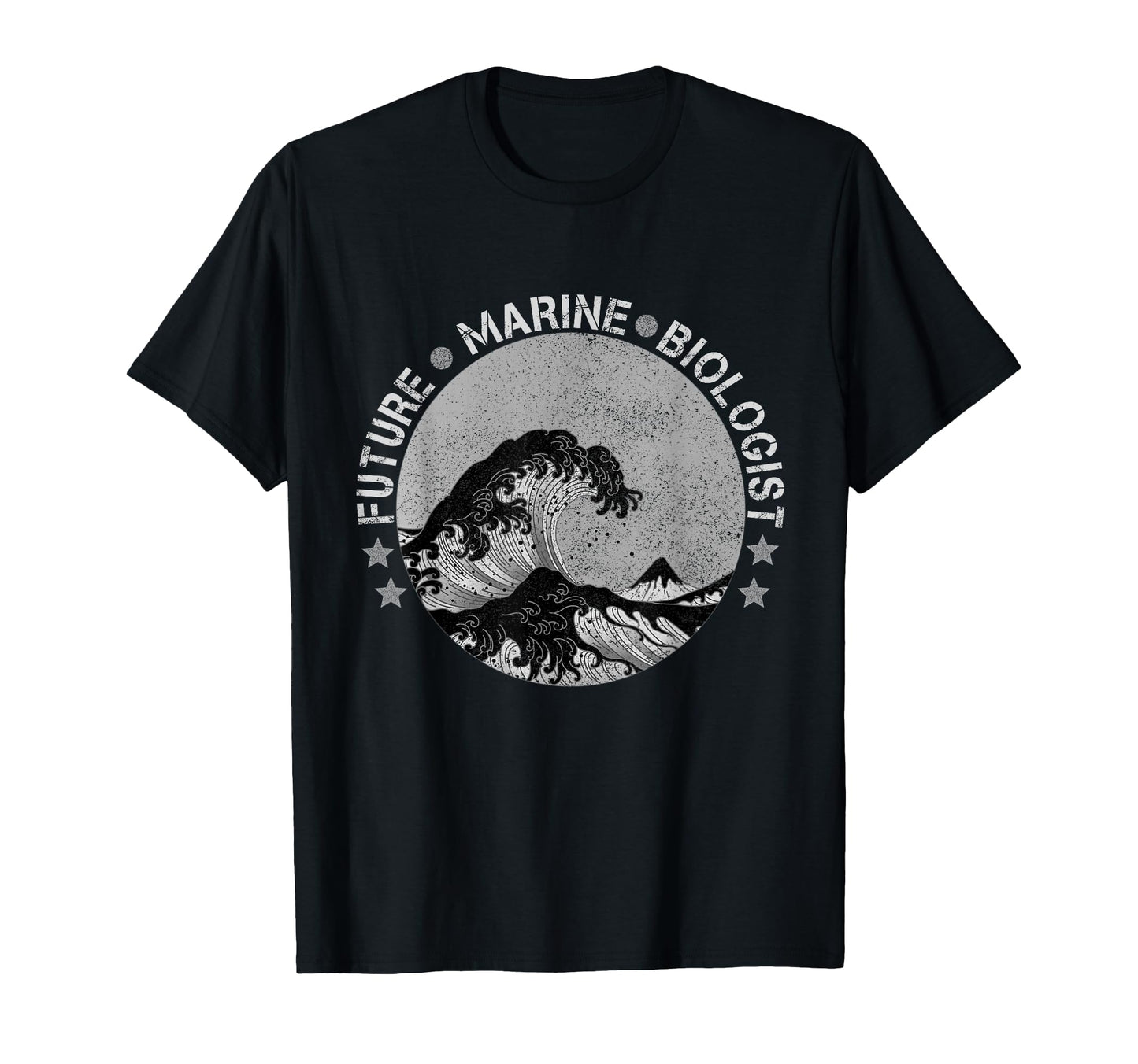 Future Marine Biologist Vaporwave T-Shirt - Custom Art Print for Adults - T-Shirt, Sweatshirt, Hoodie