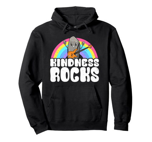 Anti Bullying Rainbow Music Teacher Hoodie - Fun Novelty Design for Adults - T-Shirt, Sweatshirt, Hoodie
