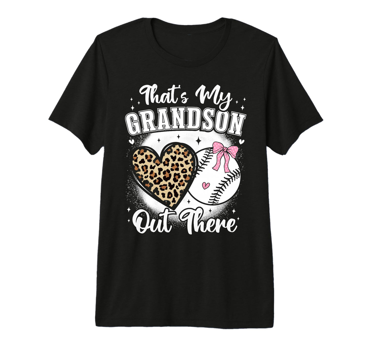 Baseball Grandma Thats My Grandson T-Shirt - Fun Novelty Design for Adults - T-Shirt, Sweatshirt, Hoodie