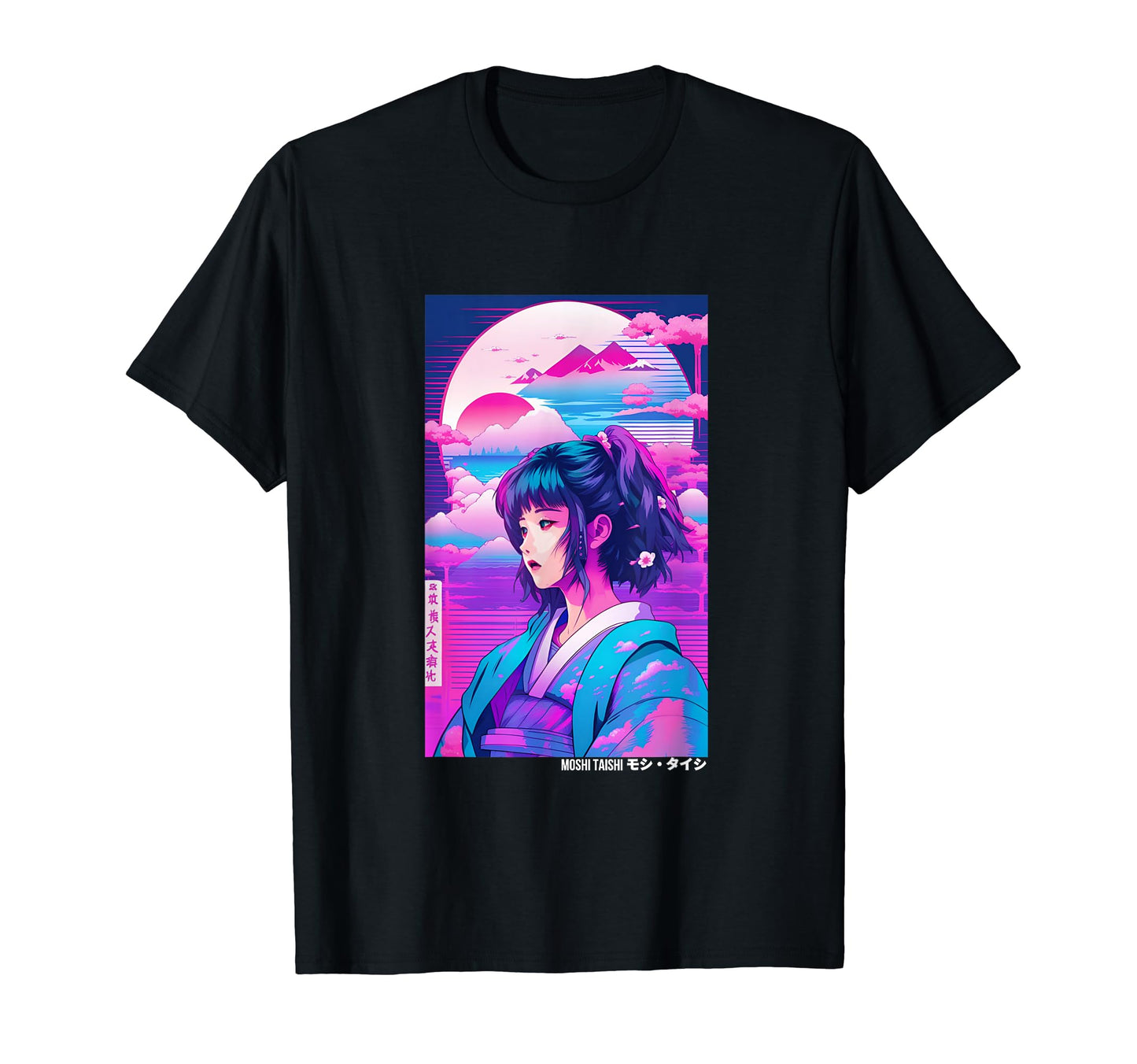Vaporwave Aesthetic Lofi Japan 80S T-Shirt - Aesthetic Graphic Men Women - T-Shirt, Sweatshirt, Hoodie