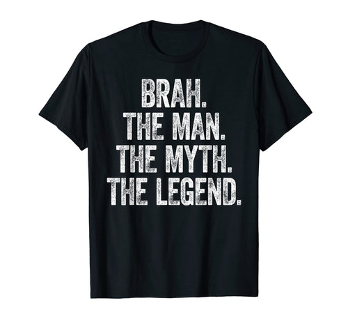 Mens Brah Myth Legend Surfing Dad T-Shirt - Trendy Graphic for Adults - T-Shirt, Sweatshirt, Hoodie
