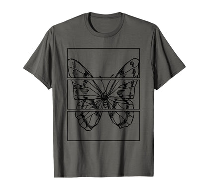 Soft Grunge Emo Aesthetic Butterfly T-Shirt - Fun Novelty Design for Adults - T-Shirt, Sweatshirt, Hoodie