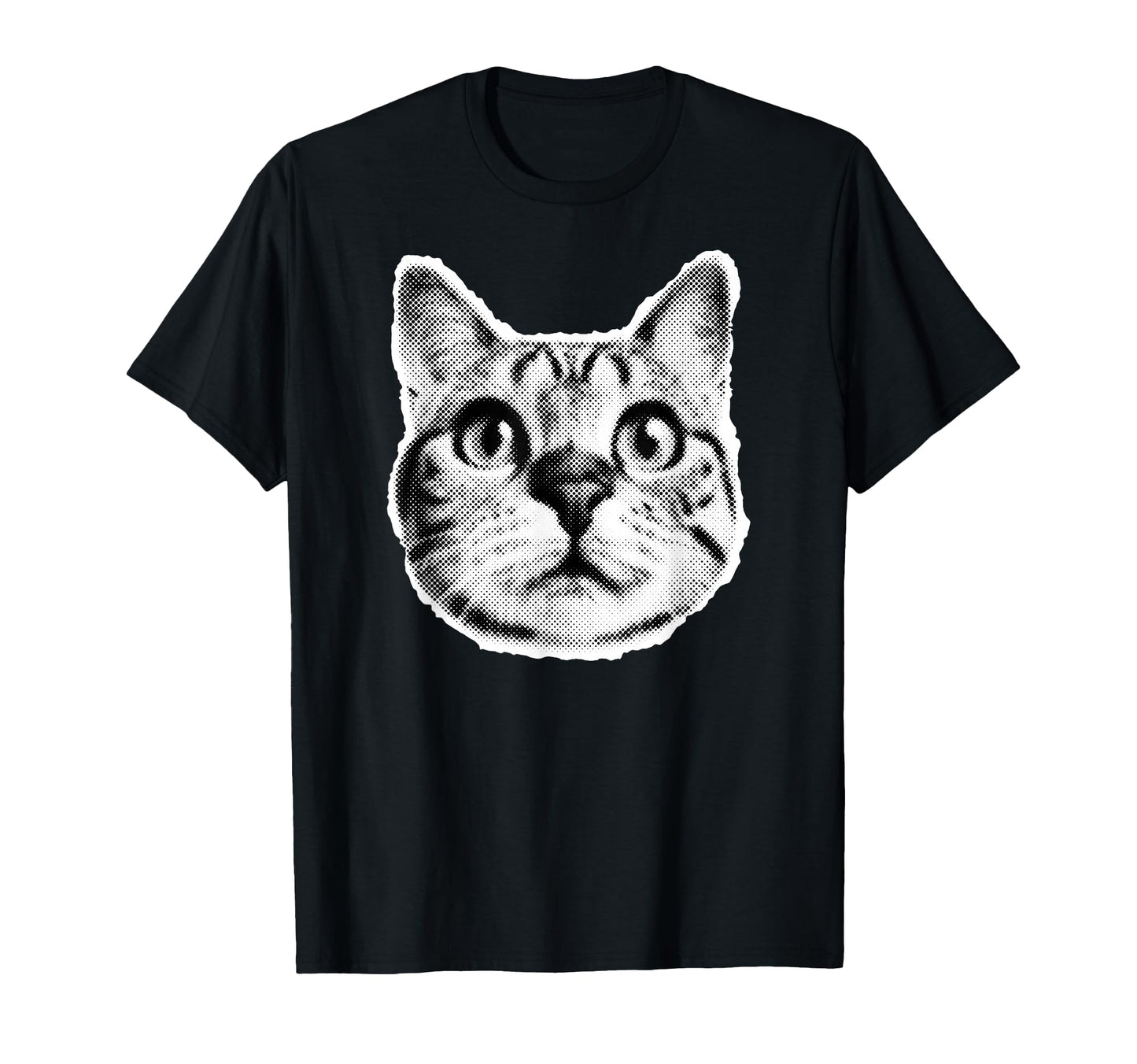 Grunge Emo 2000S Aesthetic Cat Themed T-Shirt - Novelty Apparel for Adults - T-Shirt, Sweatshirt, Hoodie