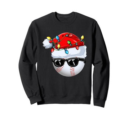 Funny Santa Hat Sport Lover Sweatshirt - Streetwear Style for Adults - T-Shirt, Sweatshirt, Hoodie