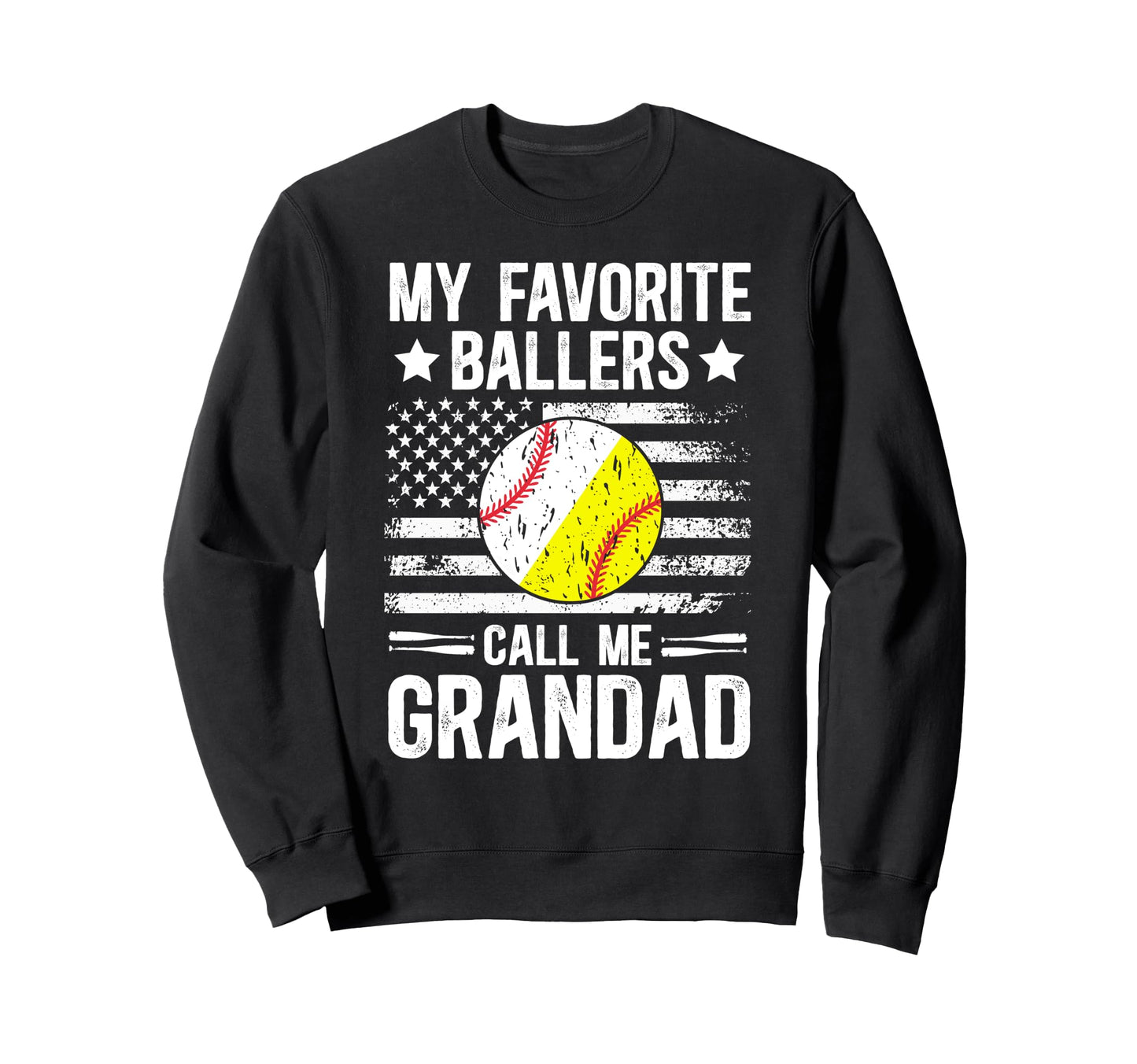 Favorite Ballers Call Me Baseball Sweatshirt - Minimalist Print for Adults - T-Shirt, Sweatshirt, Hoodie