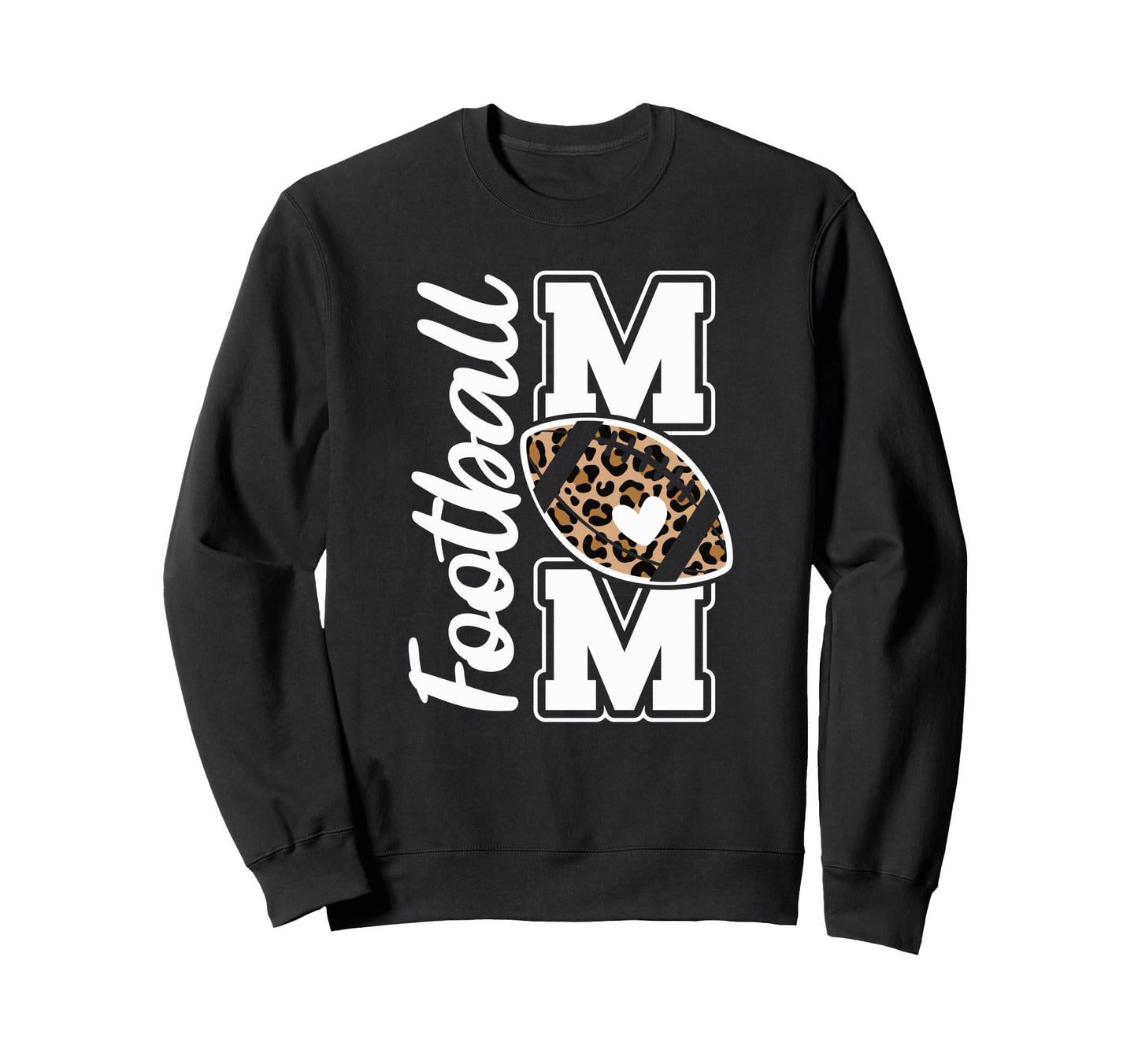 Game Day Leopard School Colors Sweatshirt - Fun Novelty Design for Adults - T-Shirt, Sweatshirt, Hoodie