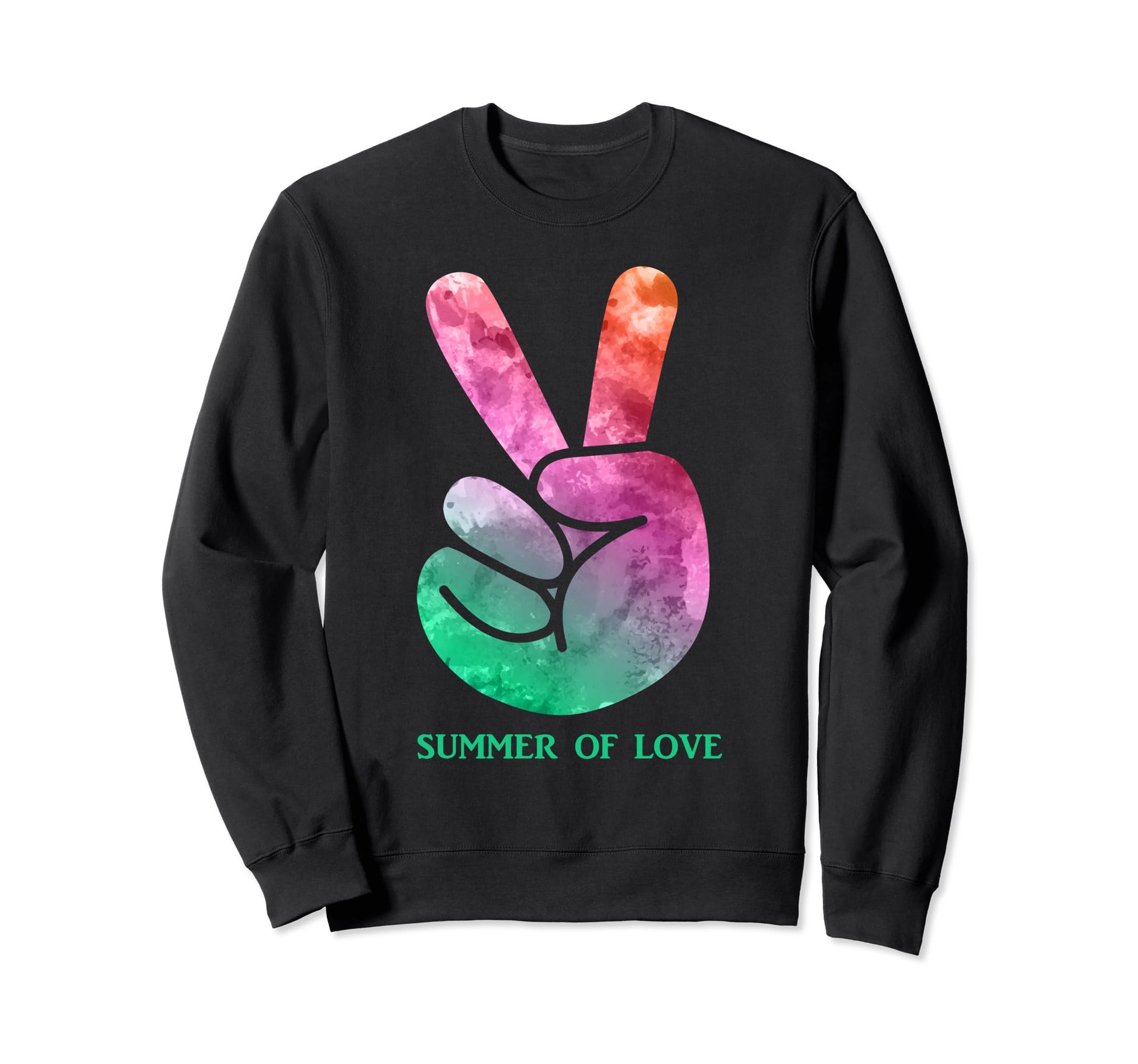 Summer Love Colourful Valentine Sweatshirt - Fun Novelty Design Men Women - T-Shirt, Sweatshirt, Hoodie