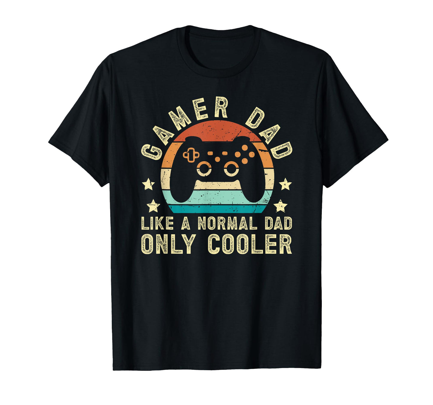 Gamer Dad Gaming Dad Video Game Dad T-Shirt - Custom Art Print Unisex - T-Shirt, Sweatshirt, Hoodie