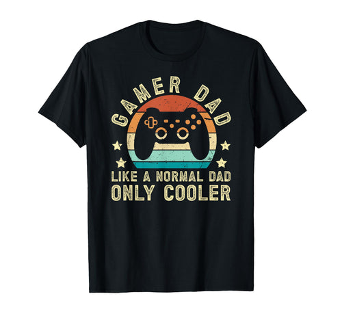 Gamer Dad Gaming Dad Video Game Dad T-Shirt - Custom Art Print Unisex - T-Shirt, Sweatshirt, Hoodie