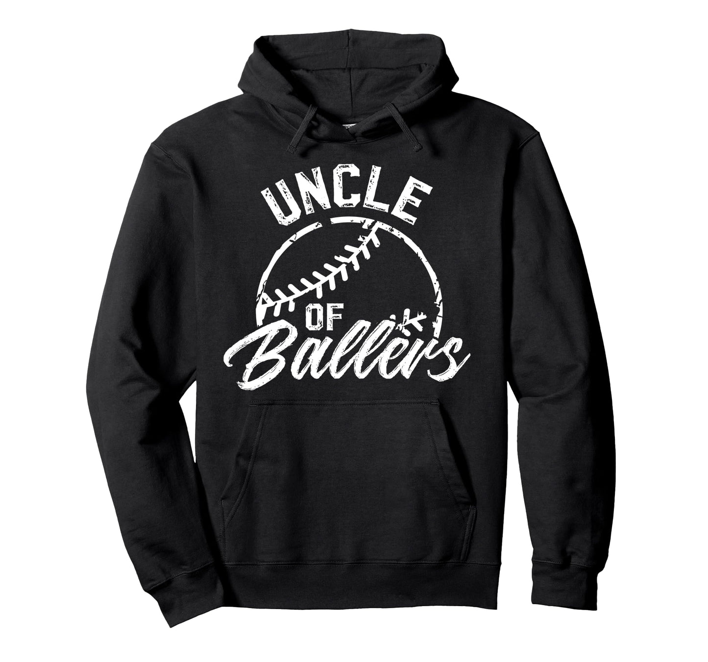Uncle Ballers Baseball Uncle Baseball Hoodie - Streetwear Style Unisex - T-Shirt, Sweatshirt, Hoodie