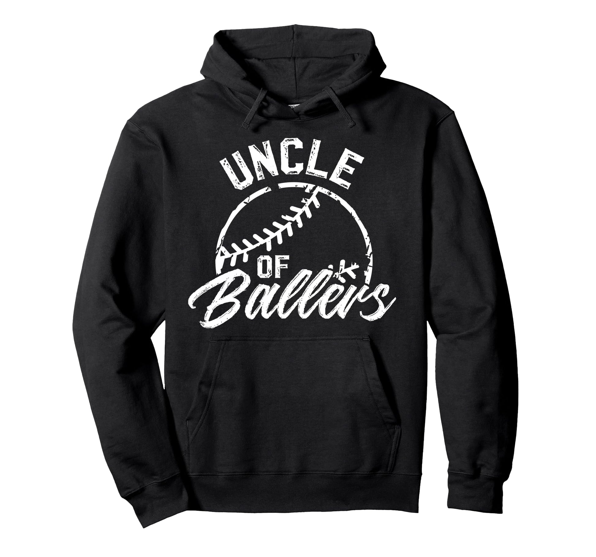 Uncle Ballers Baseball Uncle Baseball Hoodie - Streetwear Style Unisex - T-Shirt, Sweatshirt, Hoodie