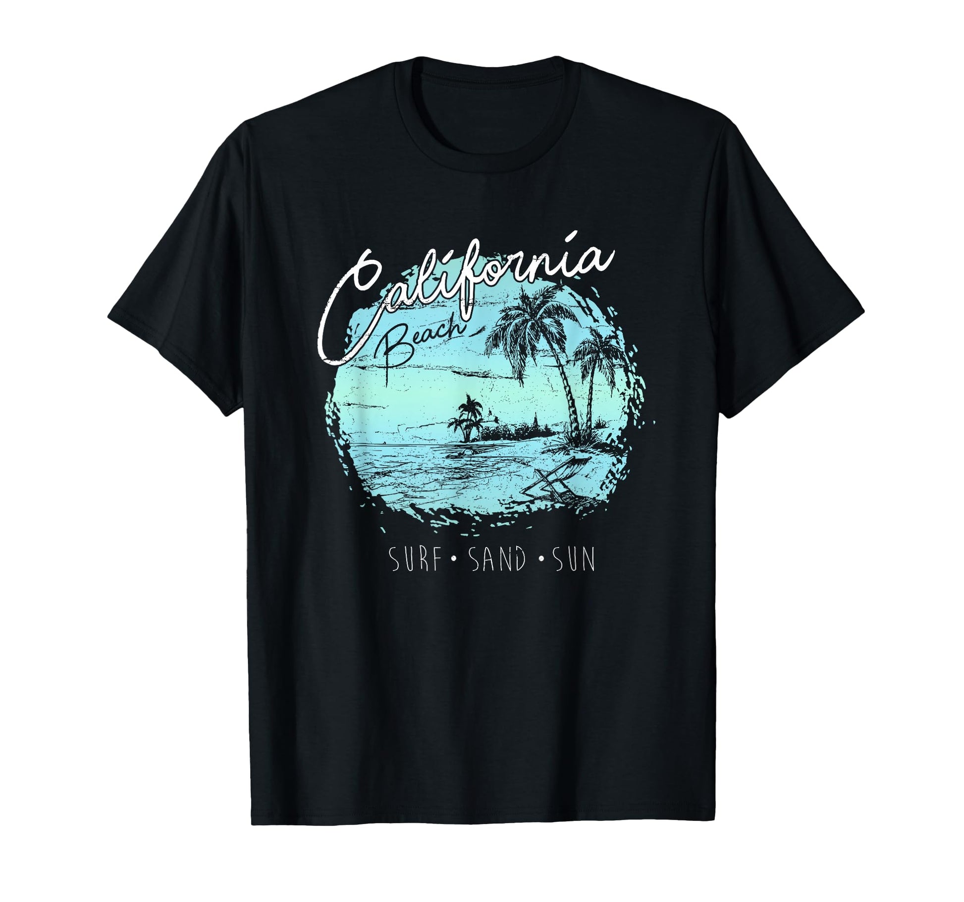 California Beach Surf Summer Surfer Gift T-Shirt - Trendy Graphic Men Women - T-Shirt, Sweatshirt, Hoodie