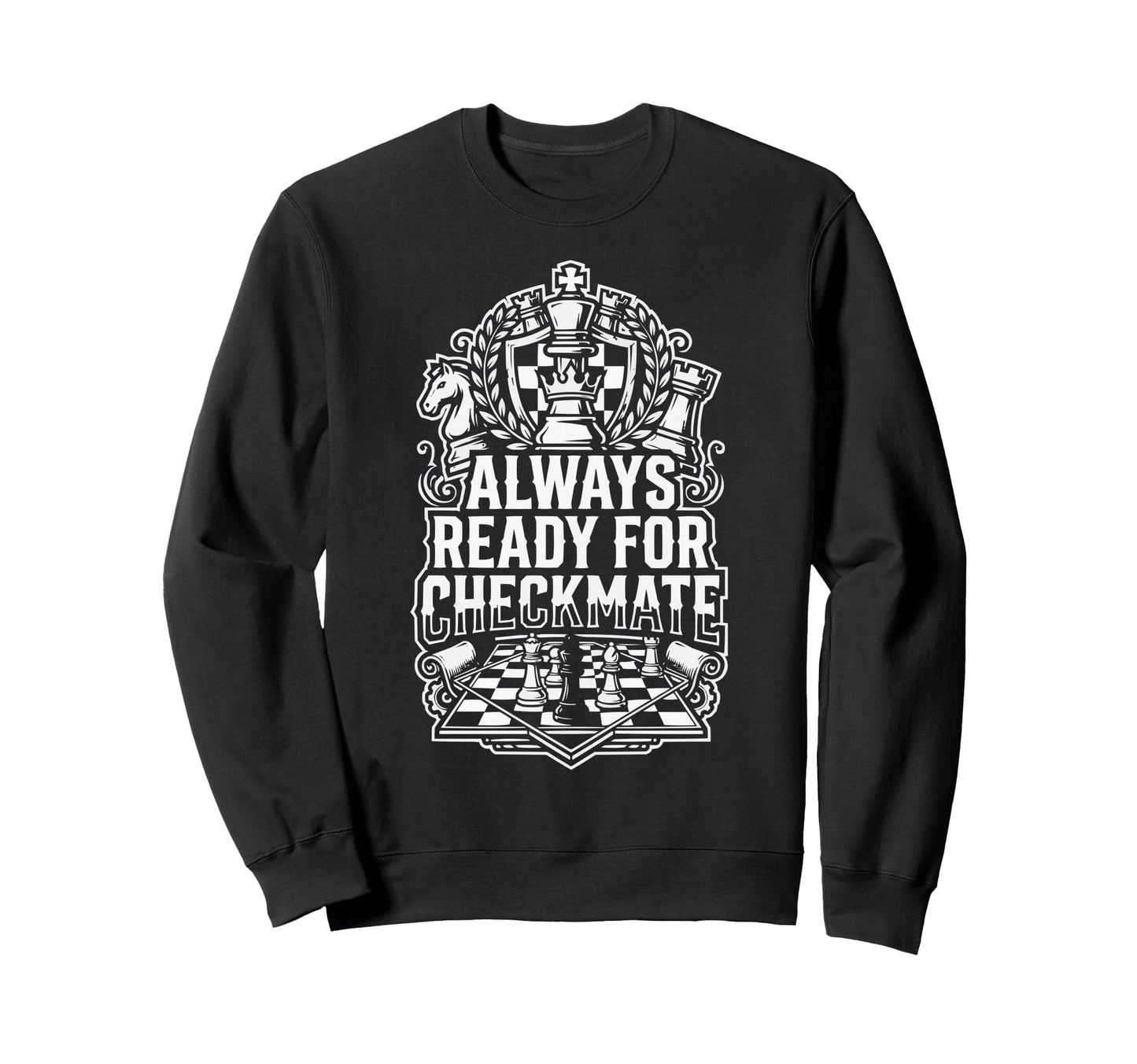 Chess Dad Board Game Daddy Checkmate Sweatshirt - Streetwear Style Unisex - T-Shirt, Sweatshirt, Hoodie