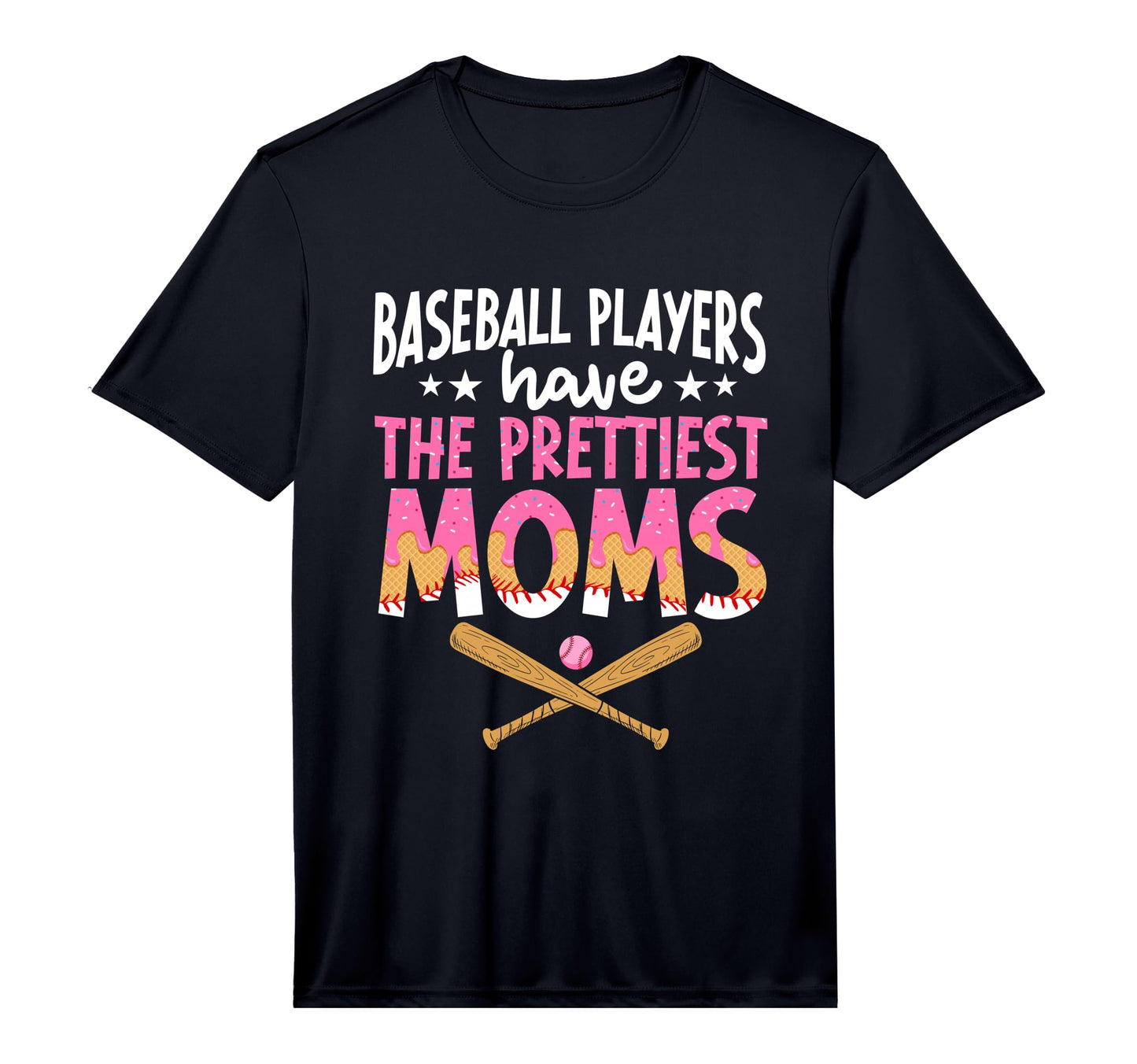 Mens Baseball Players Have Prettiest T-Shirt - Trendy Graphic for Adults - T-Shirt, Sweatshirt, Hoodie