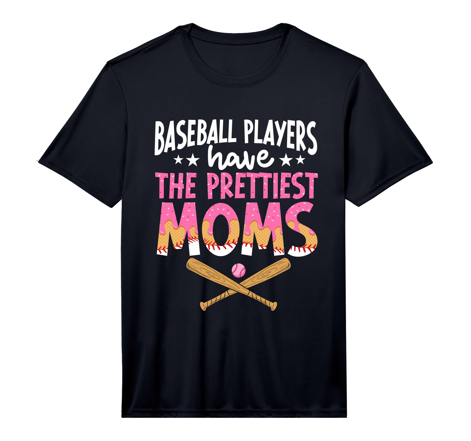 Mens Baseball Players Have Prettiest T-Shirt - Trendy Graphic for Adults - T-Shirt, Sweatshirt, Hoodie