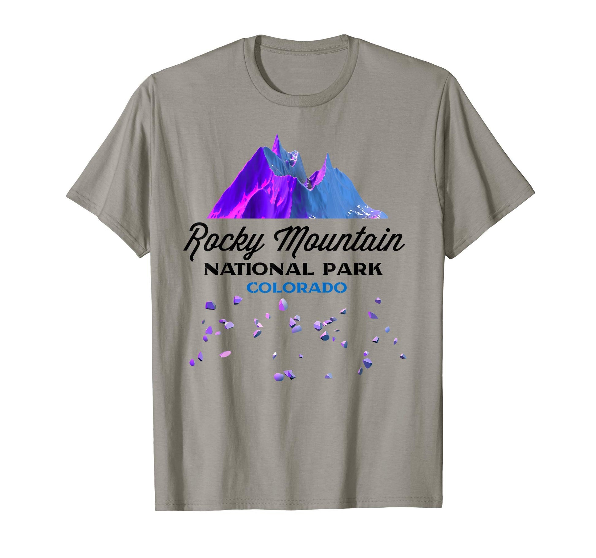 Rocky Mountain National Park Colorado T-Shirt - Graphic Print Men Women - T-Shirt, Sweatshirt, Hoodie