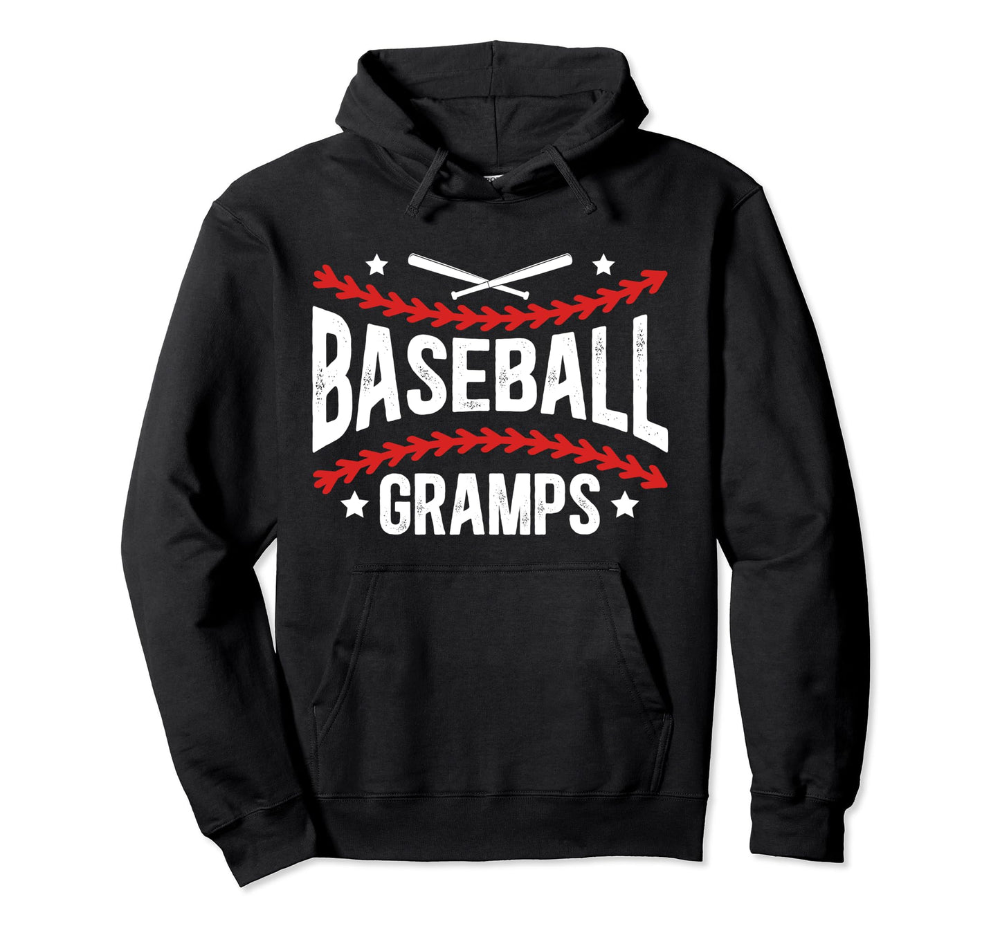 Baseball Gramps Best Grandpa Gramps Hoodie - Casual Everyday Wear Unisex - T-Shirt, Sweatshirt, Hoodie