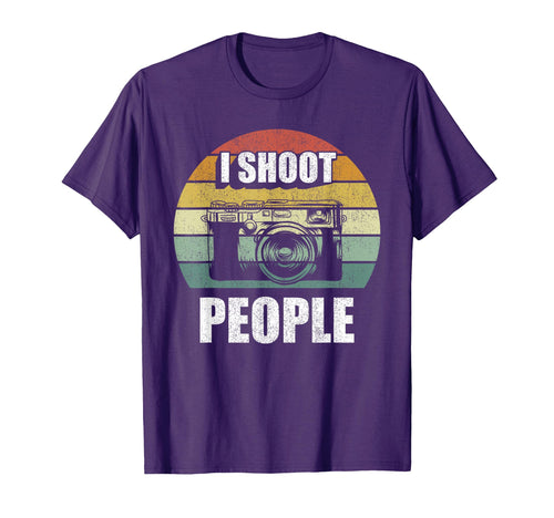 I Shoot People Funny Camera Gifts T-Shirt - Aesthetic Graphic Men Women - T-Shirt, Sweatshirt, Hoodie