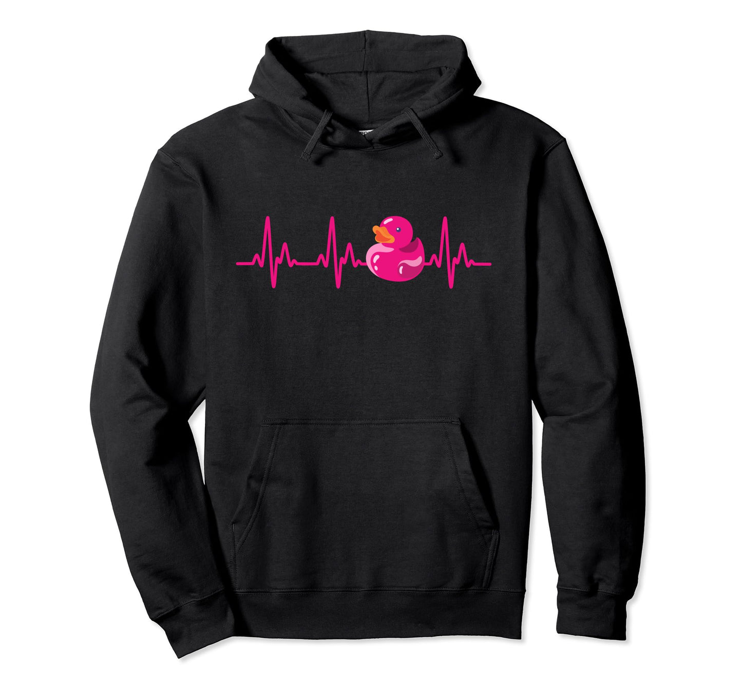 Yellow Rainbow Rubber Duck 70S 80S Hoodie - Trendy Graphic for Adults - T-Shirt, Sweatshirt, Hoodie
