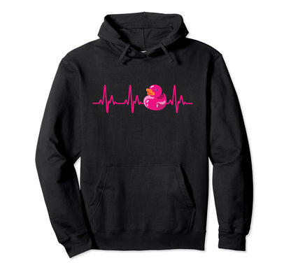 Yellow Rainbow Rubber Duck 70S 80S Hoodie - Trendy Graphic for Adults - T-Shirt, Sweatshirt, Hoodie