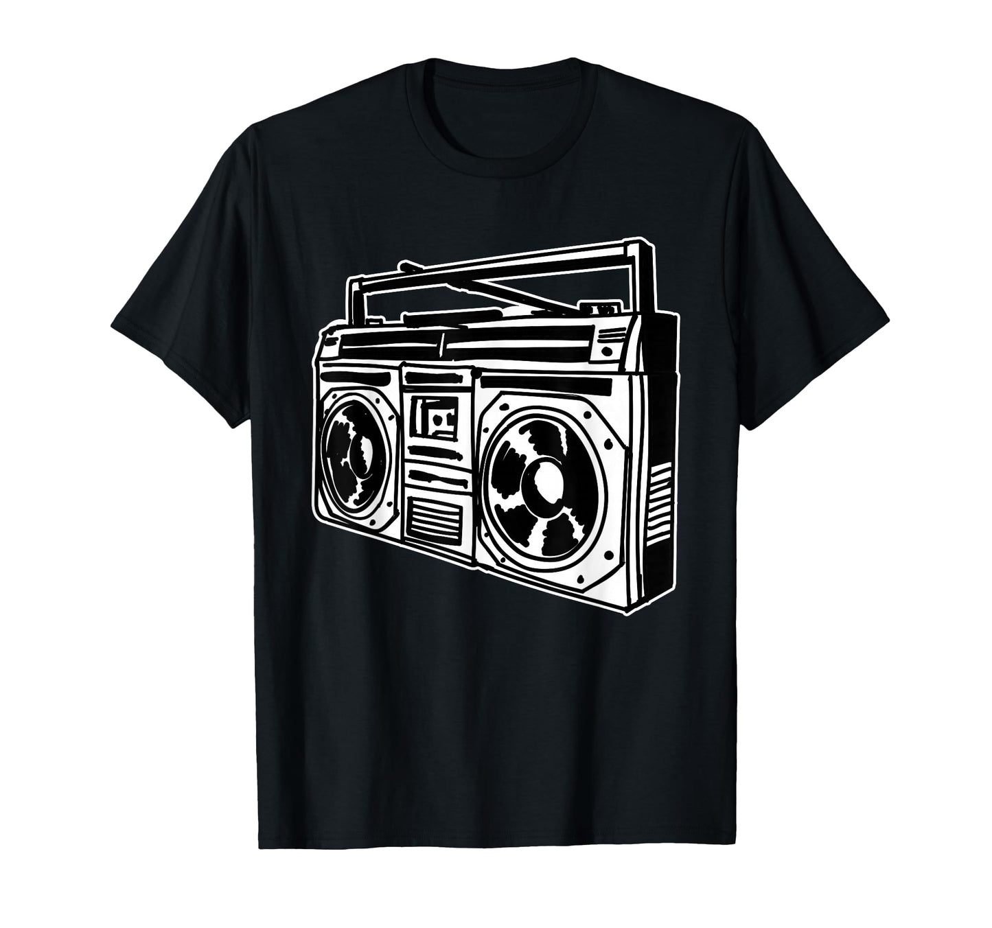 Ghetto Blaster 80S 90S Hip Hip Rap T-Shirt - Unique Graphic Men Women - T-Shirt, Sweatshirt, Hoodie