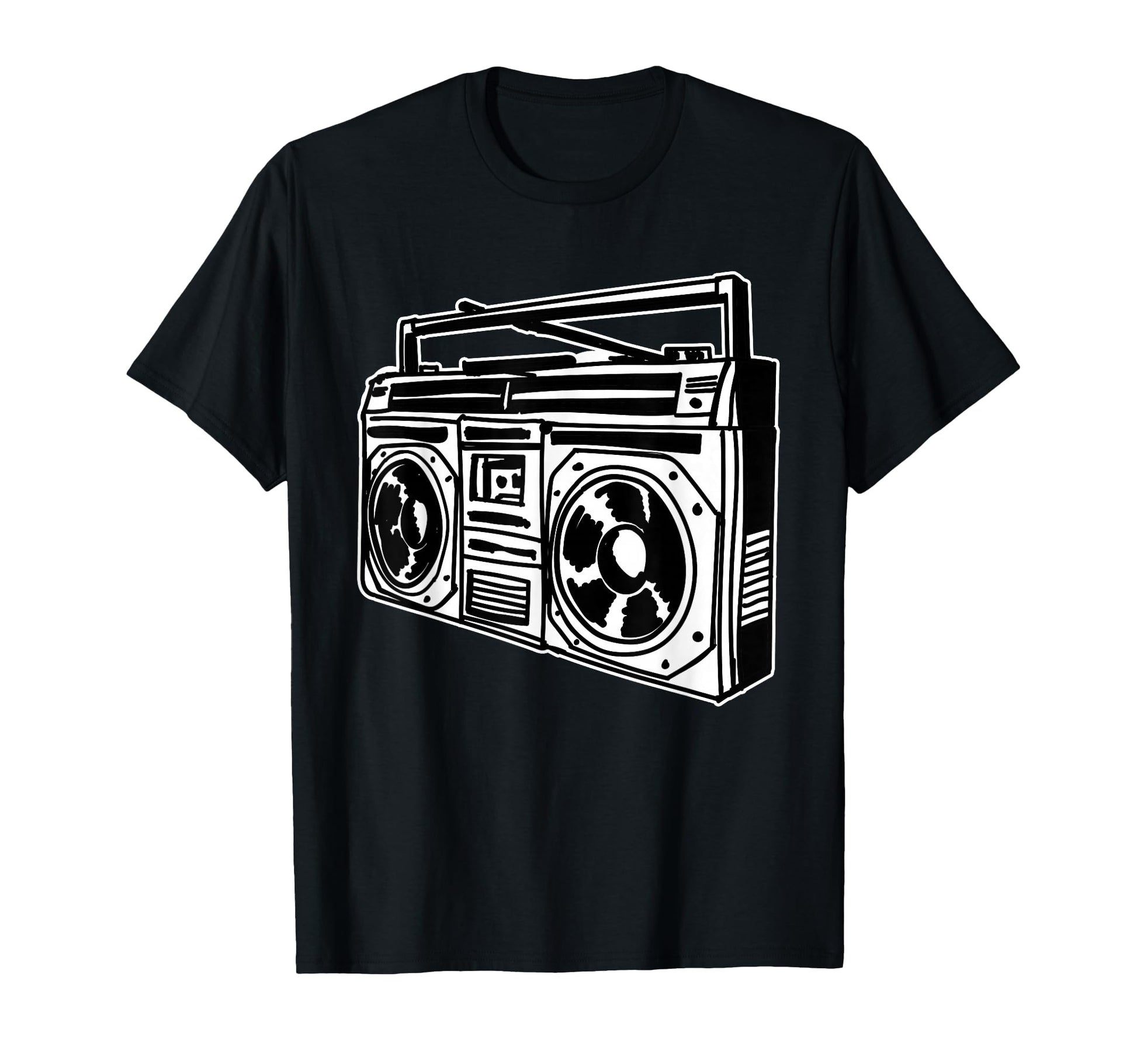 Ghetto Blaster 80S 90S Hip Hip Rap T-Shirt - Unique Graphic Men Women - T-Shirt, Sweatshirt, Hoodie