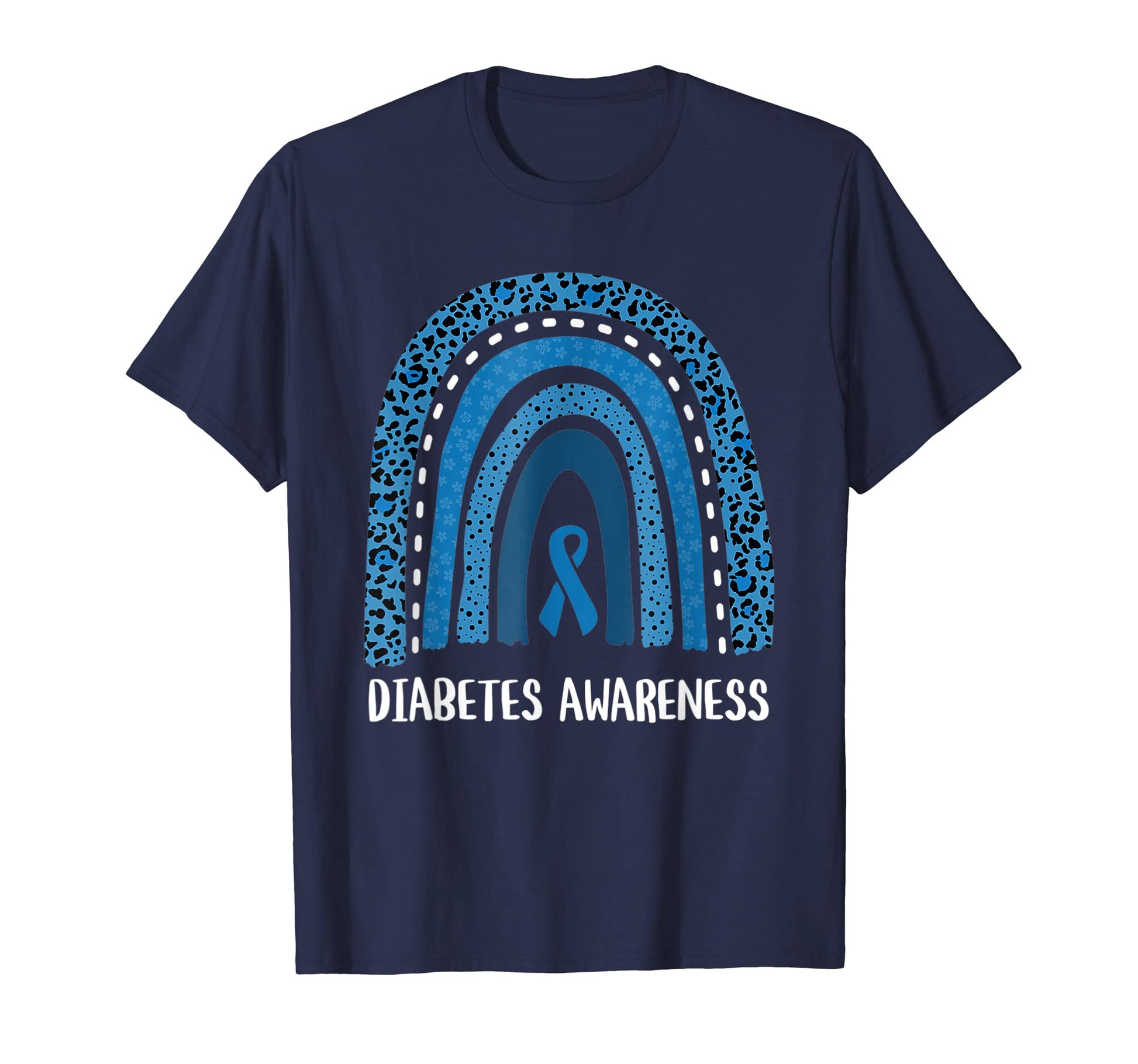 Mens Support Diabetes Awareness T-Shirt - Custom Art Print for Adults - T-Shirt, Sweatshirt, Hoodie