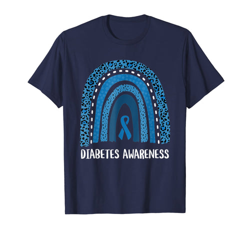 Mens Support Diabetes Awareness T-Shirt - Custom Art Print for Adults - T-Shirt, Sweatshirt, Hoodie