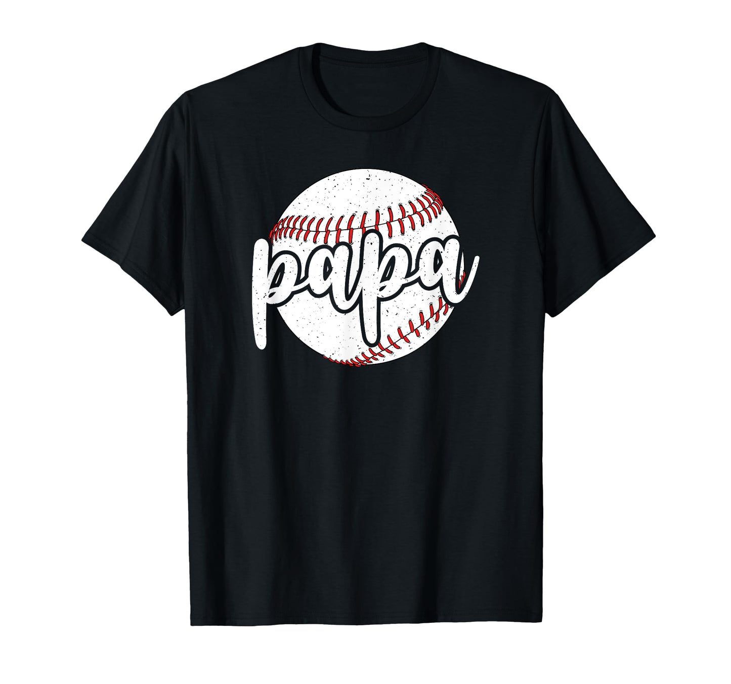 Papa Proud Baseball Papa Baseball Player T-Shirt - Graphic Print Unisex - T-Shirt, Sweatshirt, Hoodie