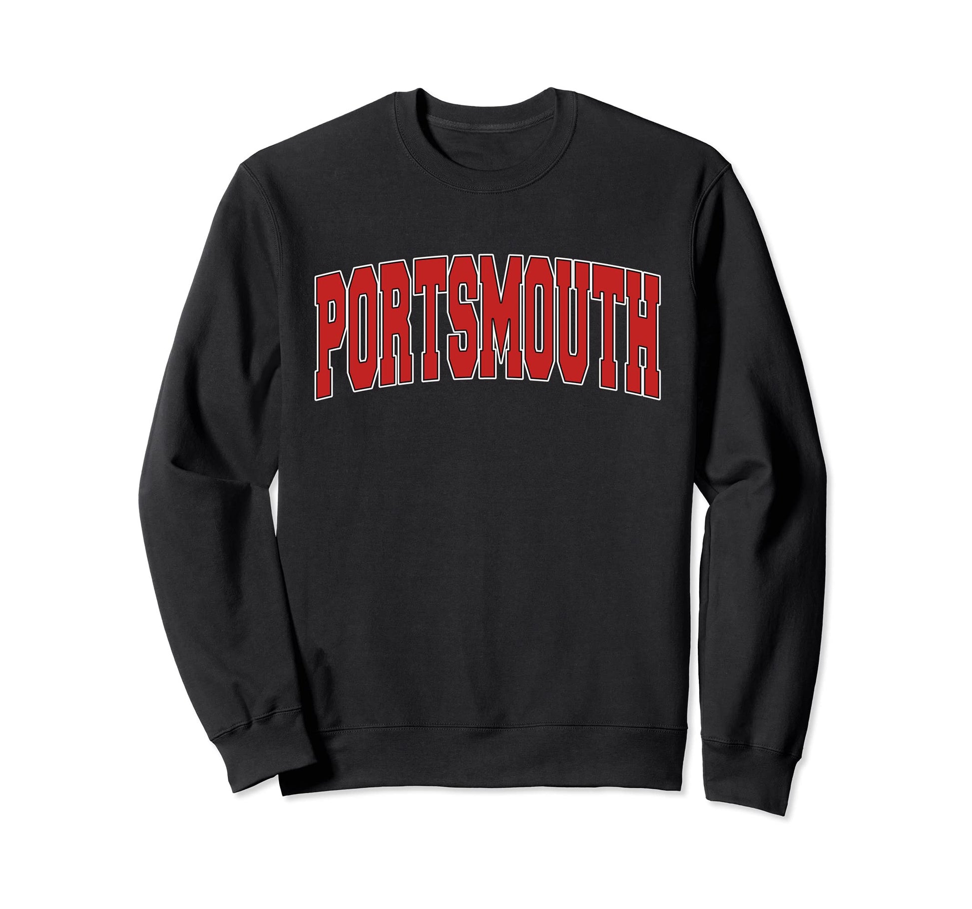 Portsmouth Nh New Hampshire Varsity Sweatshirt - Novelty Apparel Men Women - T-Shirt, Sweatshirt, Hoodie