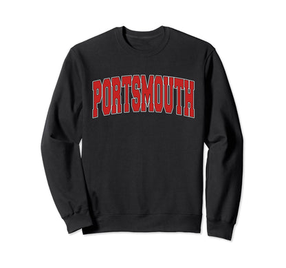 Portsmouth Nh New Hampshire Varsity Sweatshirt - Novelty Apparel Men Women - T-Shirt, Sweatshirt, Hoodie