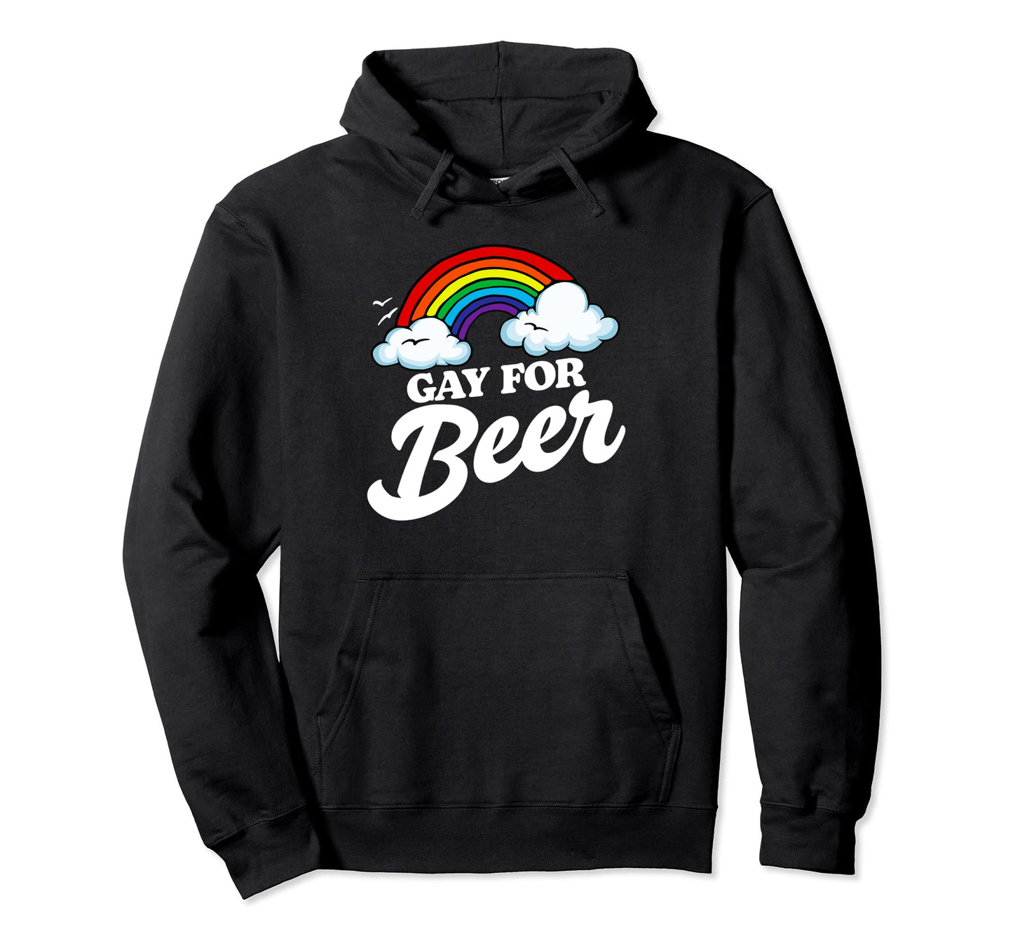 Gay Beer Funny Lgbtq Rainbow Craft Brewing Hoodie - Novelty Apparel Unisex - T-Shirt, Sweatshirt, Hoodie