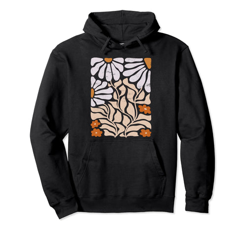 Boho Wildflower Spring Summer Hoodie - Fun Novelty Design Unisex - T-Shirt, Sweatshirt, Hoodie